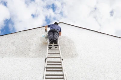 Peinture extérieure à Roumagne — façades et ravalement